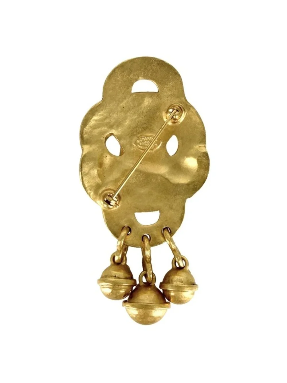 Chanel Brooch CC Logo Accessory Vintage